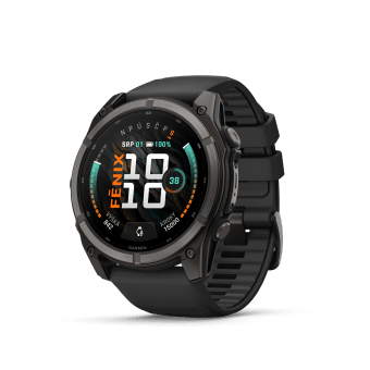 Garmin Fenix 9 51 mm AMOLED CarbonGray TitaniumDLC Black Band