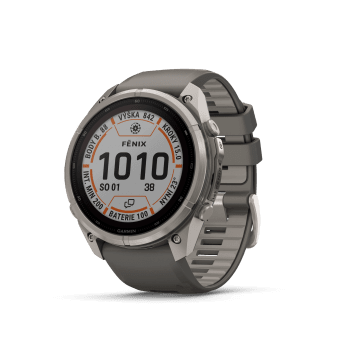 Garmin Fenix 9 Pro Solar 51 mm Titanium Pebble Gray