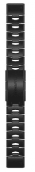 Odvětrávaný titanový řemínek QuickFit 22 Black DLC