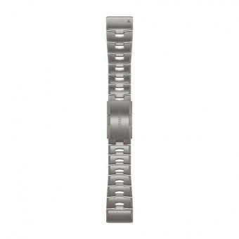 Garmin QuickFit 26mm pro Fenix5X/6X, titanový, světlý