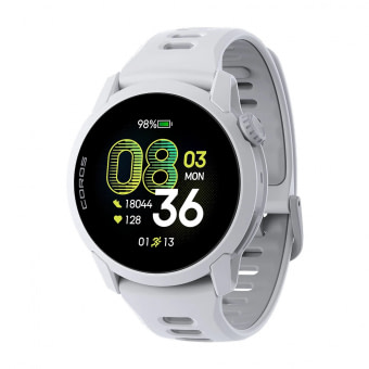 Coros Pace 4 White Silicone Band