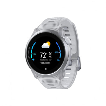 Coros Pace 4 Cloud White Silicone Band